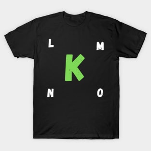 letter K T-Shirt